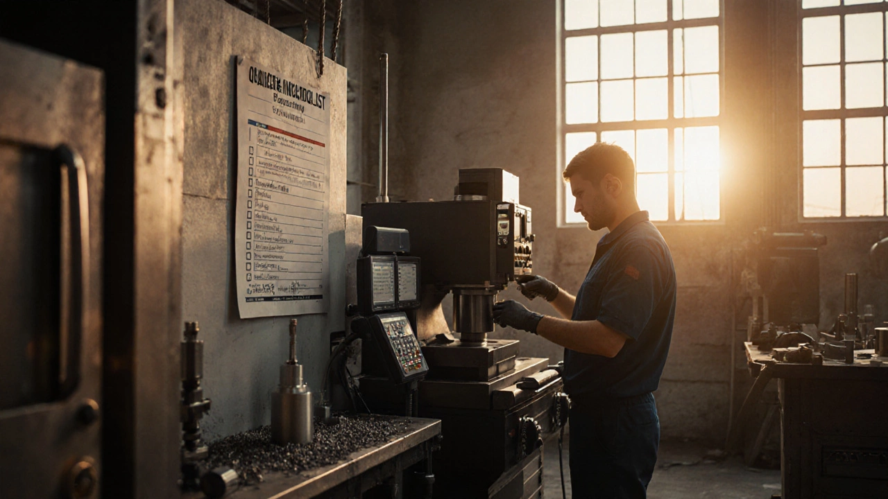 Каковы четыре основных компонента управления качеством в машиностроении