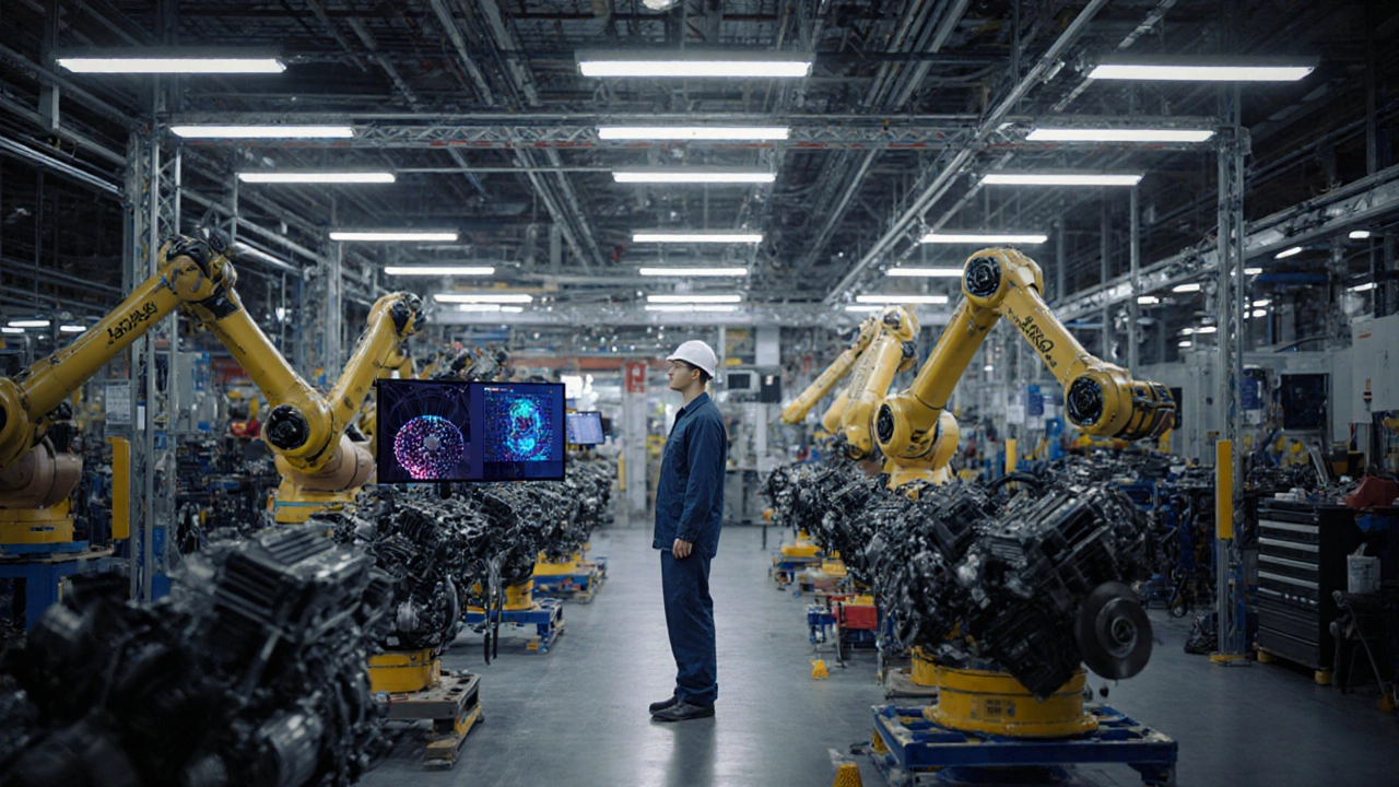 Гибкая производственная линия с автоматизированным контролем качества в российском цеху