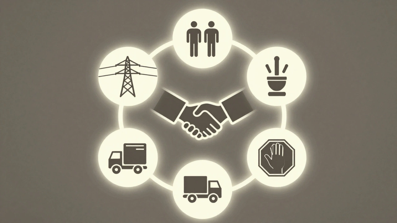 Пять ключевых элементов развития промышленности: энергия, люди, данные, логистика и смелость говорить 'стоп'.