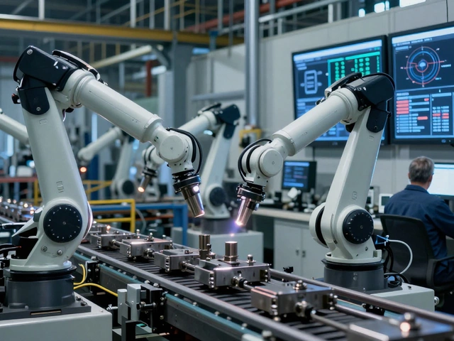 Что такое автоматизация в промышленности: простыми словами о том, как роботы и системы меняют заводы