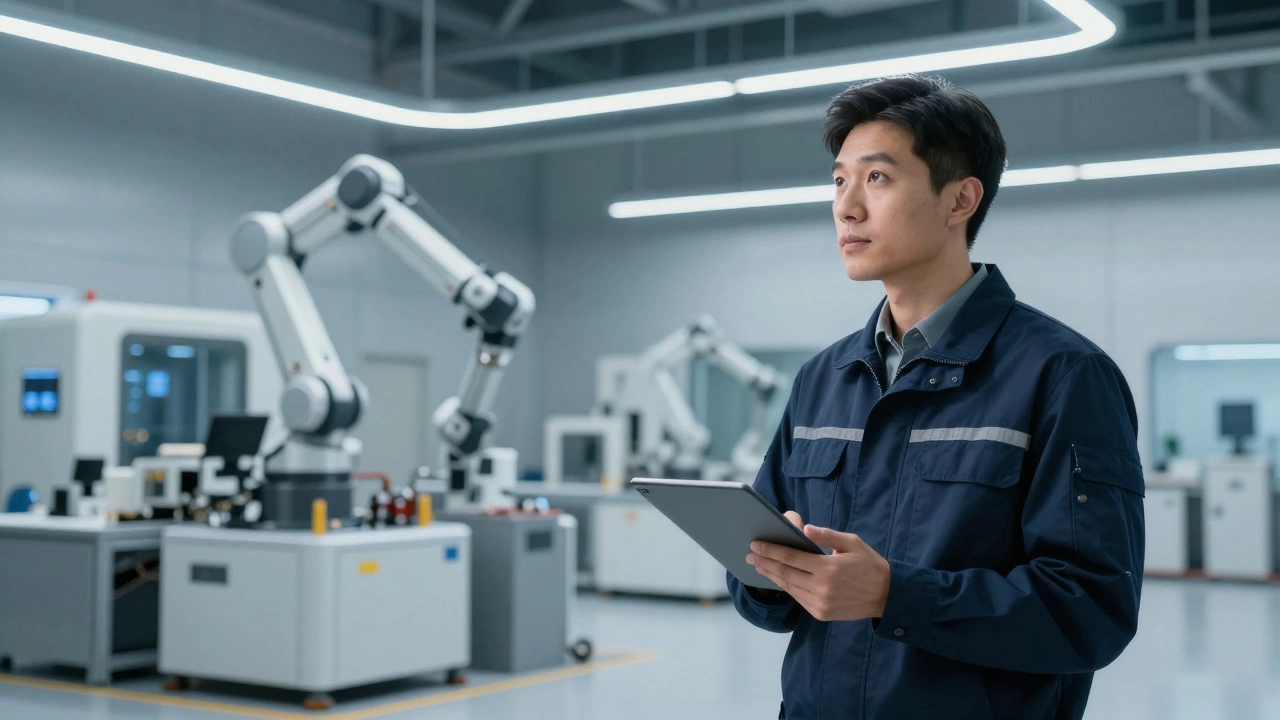 Как работает автоматизация производства: от простых роботов до умных заводов