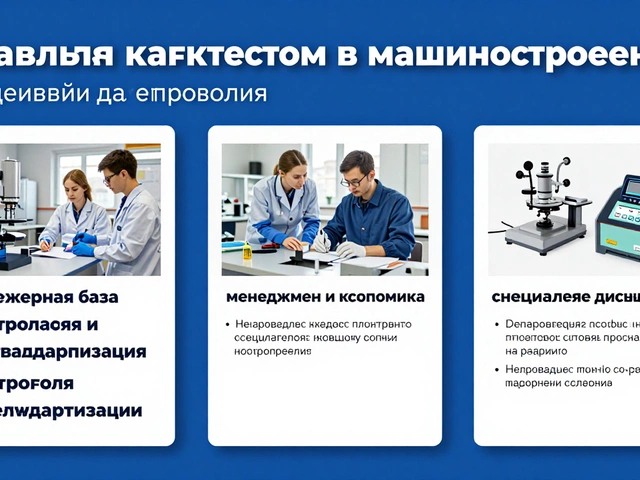 Какие предметы изучают на направлении Управление качеством в машиностроении: полный список