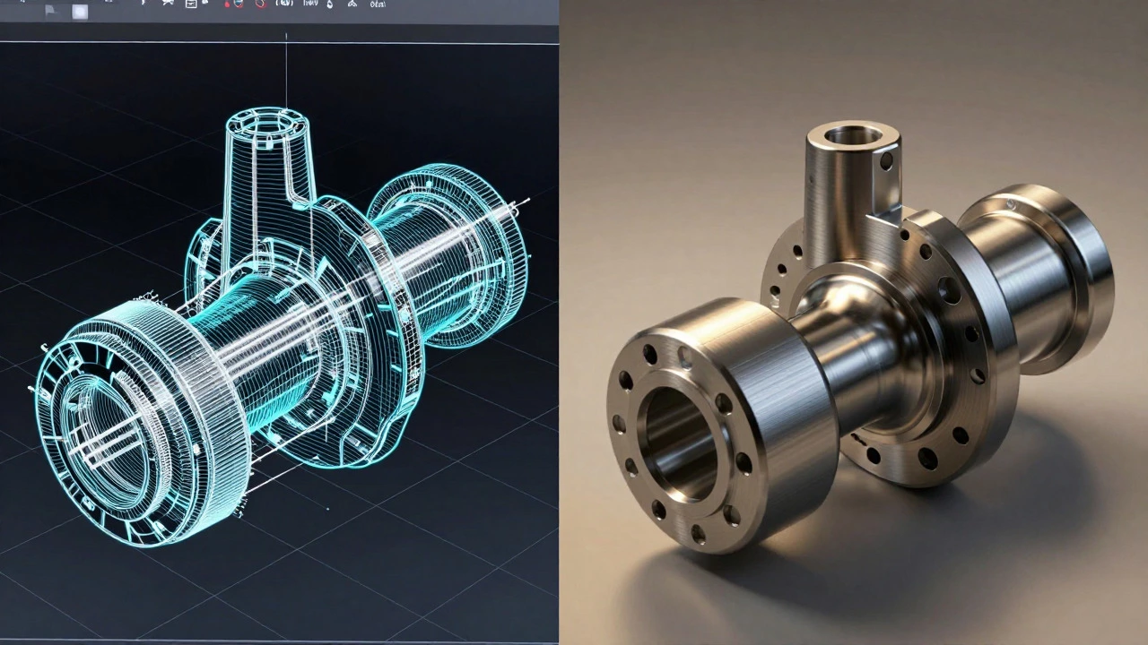 3D-моделирование vs 3D-рендеринг: ключевые отличия в машиностроении
